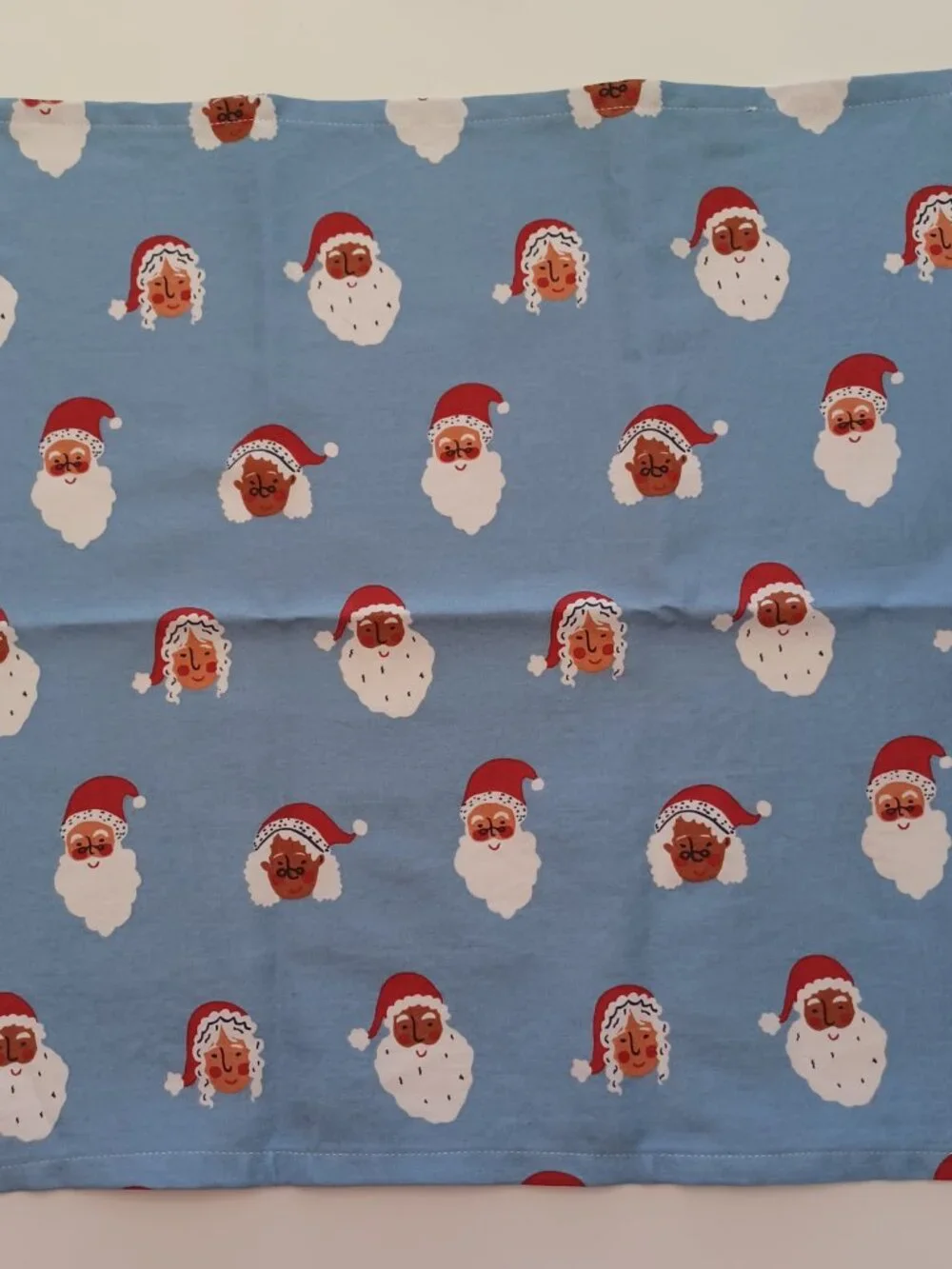 SANTA CLAUS cloth table Napkins - Set of 4 - HANDMADE
